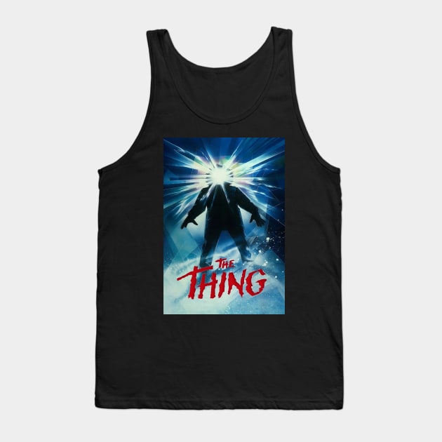 The Thing Movie Poster Tank Top by HipHopTees